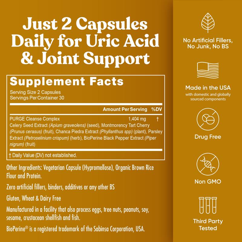 Healia | PURGE Uric Acid Cleanse