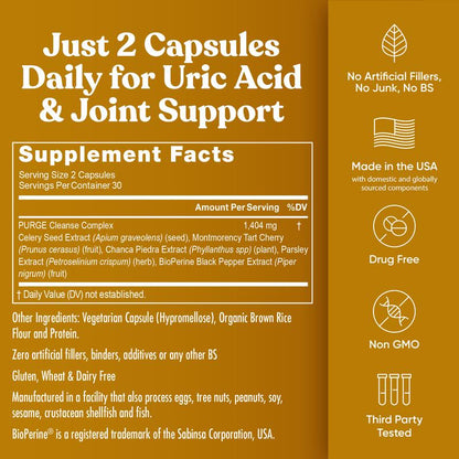 Healia | PURGE Uric Acid Cleanse