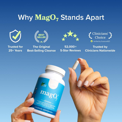 Healia MagO7 Oxygenated Magnesium Colon Cleanse & Digestive Detox Support