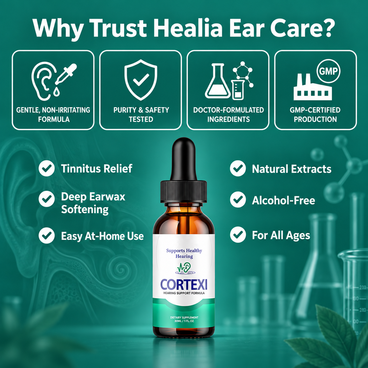 Healia | Ear Drops Relief