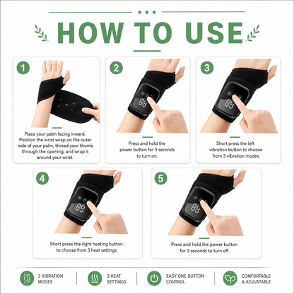 Healia | Wrist vibration heating device